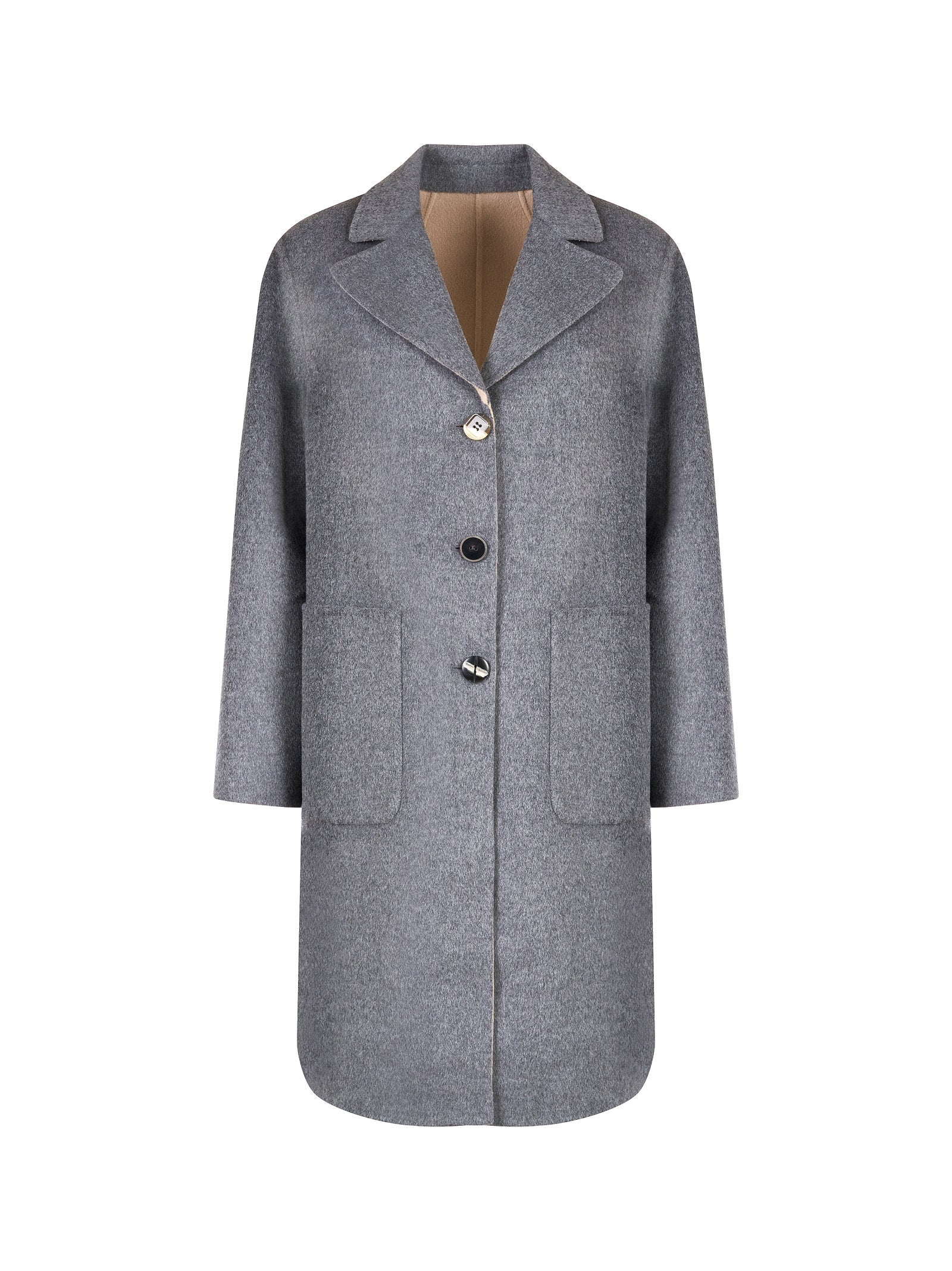 Cappotto MALIPARMI Reversibile double wool
Grigio/beige