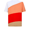 T-shirt PAUL SMITH Mezza manica pannelli colorati
Beige/rosso