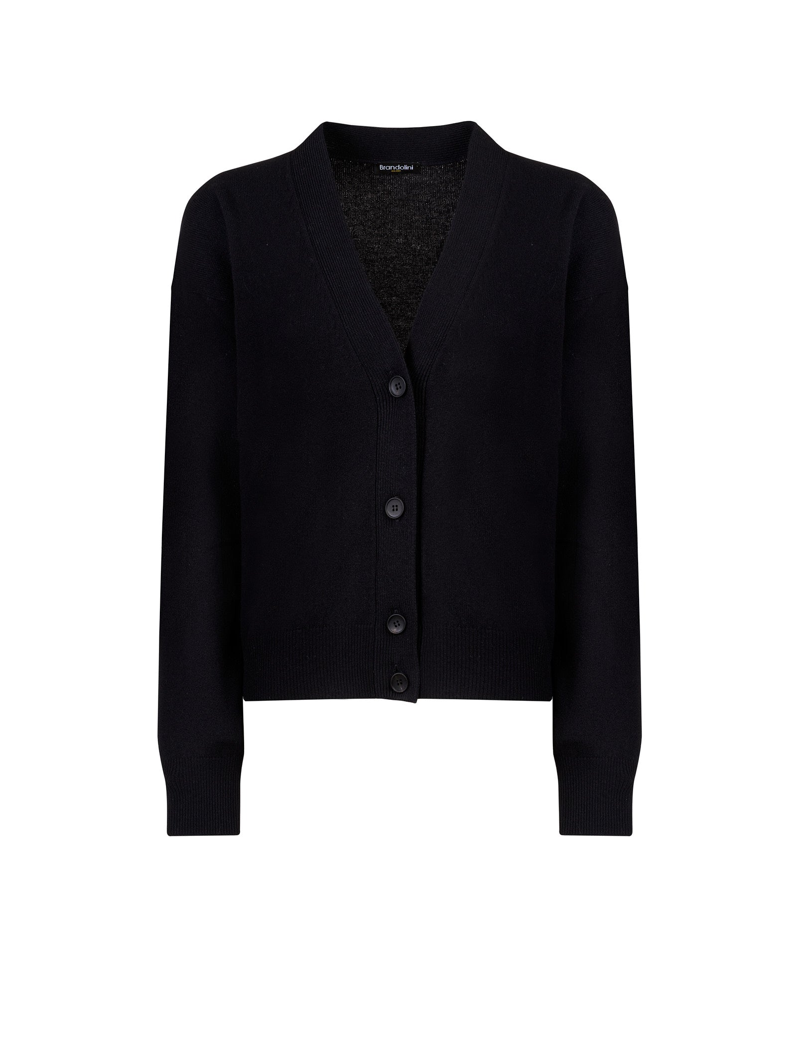 Maglia BRANDOLINI Cardigan con bottoni
Nero