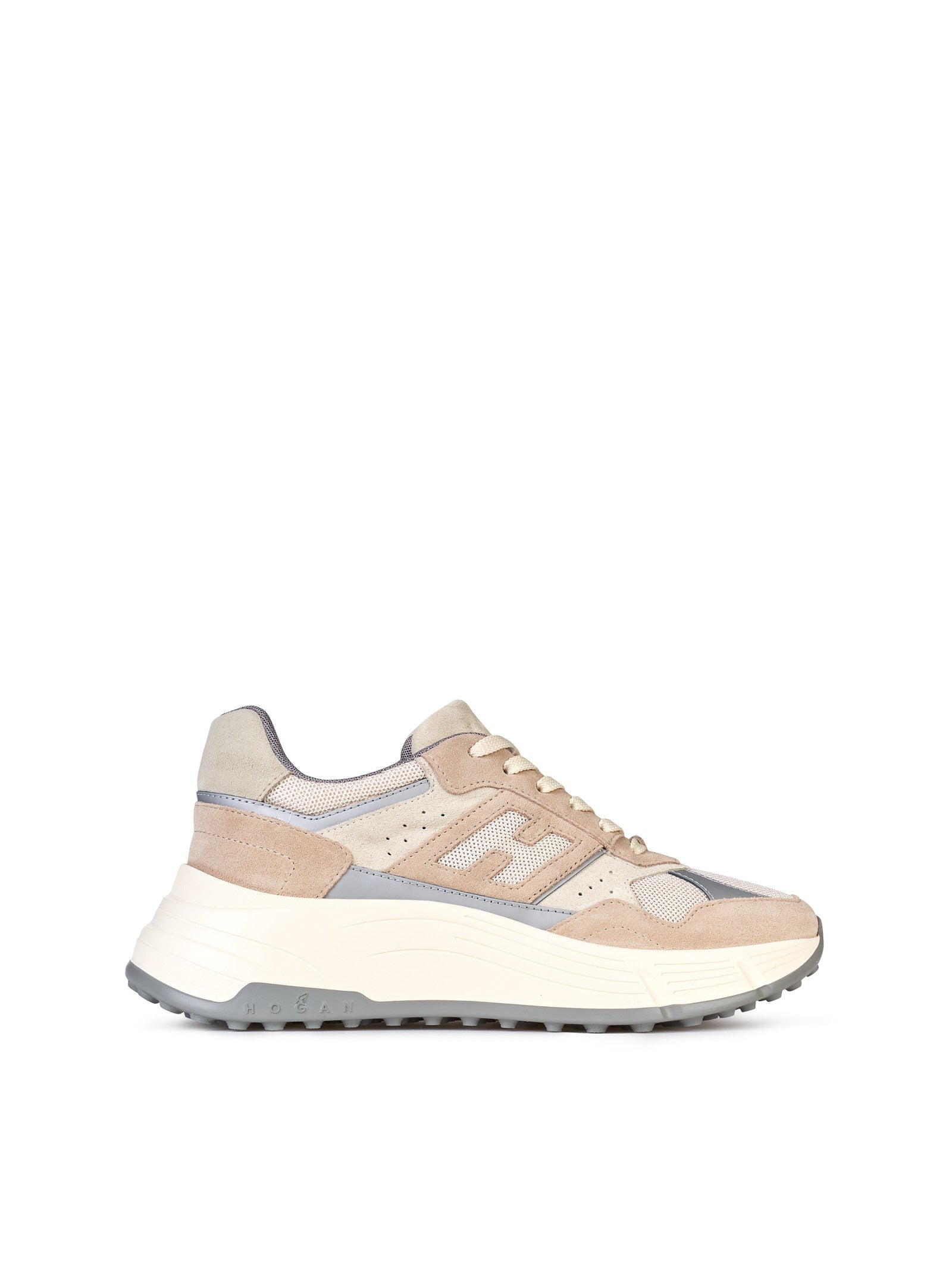 Sneaker HOGAN H669 bimateriale
Sabbia/grigio