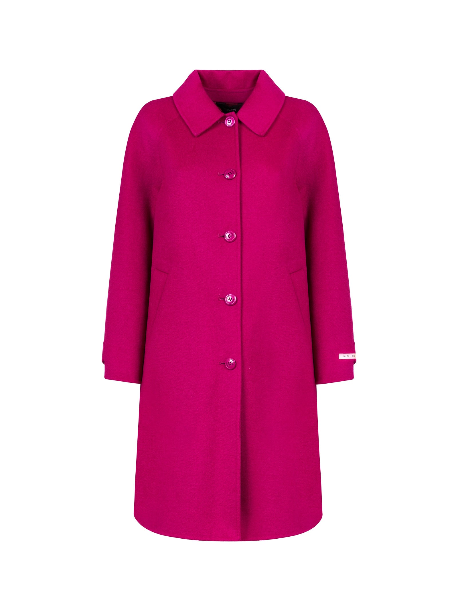 Cappotto PALTO' Lungo con bottoni
Fucsia