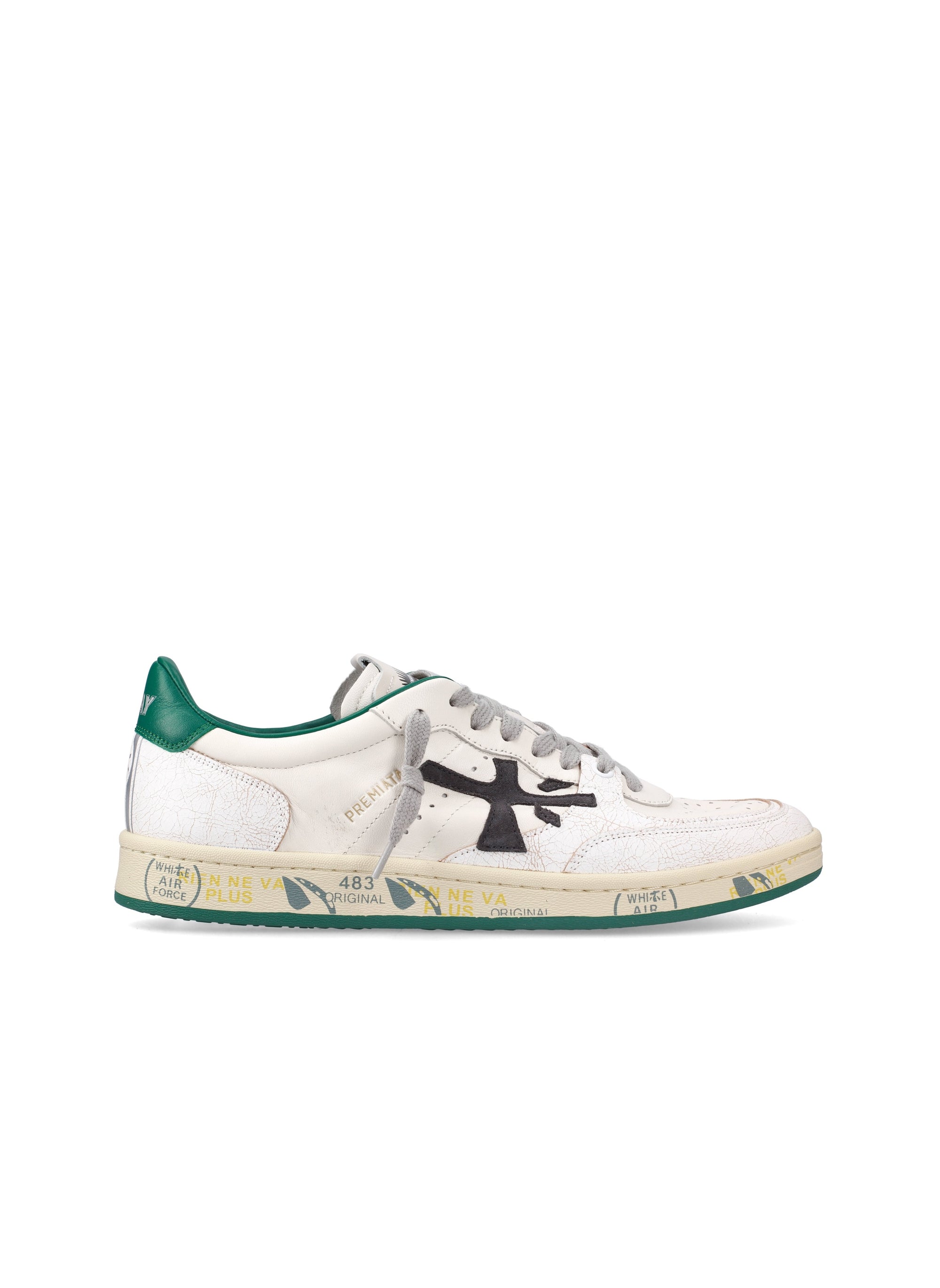 Sneaker PREMIATA Bskt clay
Panna/verde