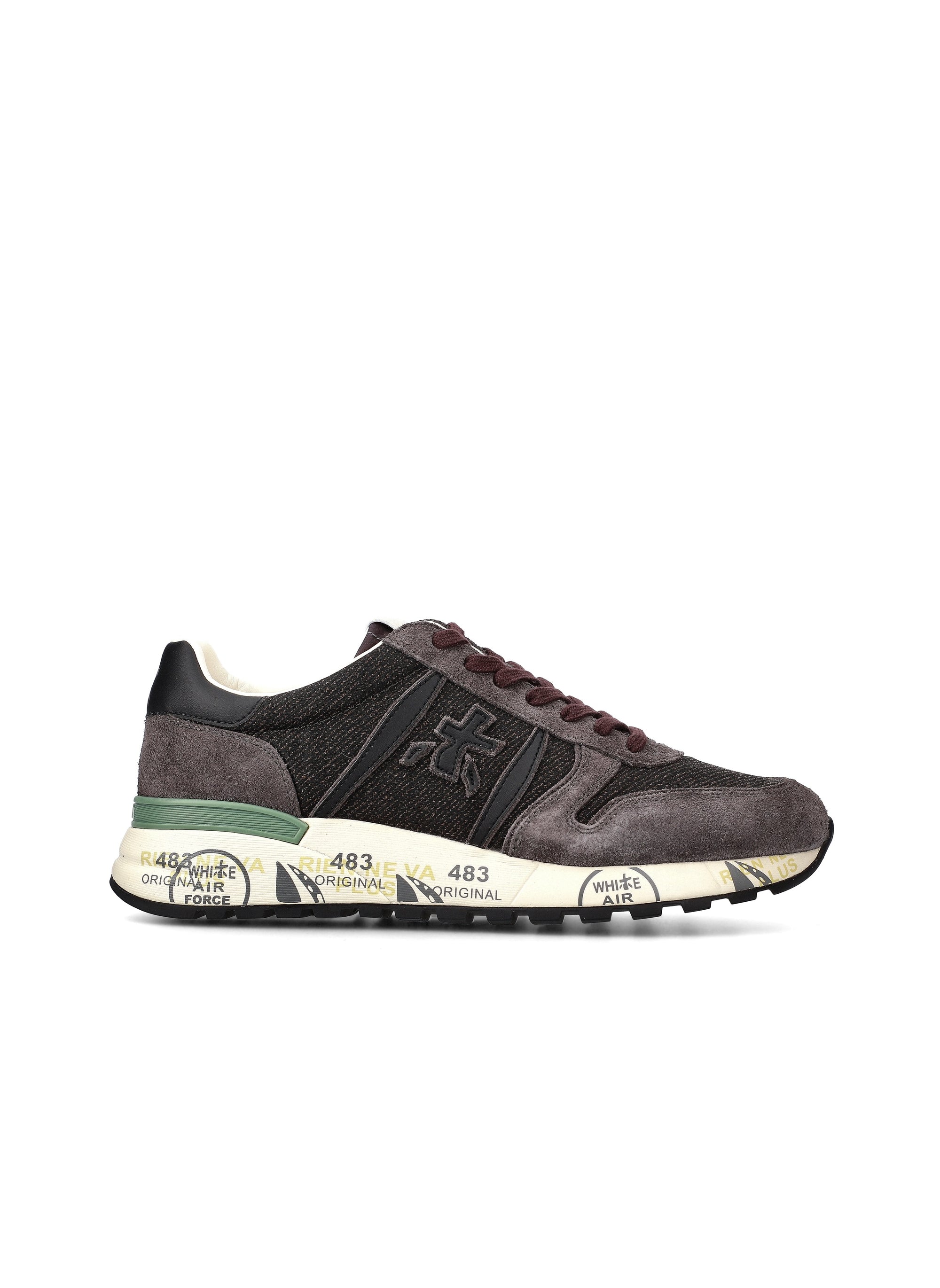 Sneaker PREMIATA Lander bimateriale
Grigio/nero