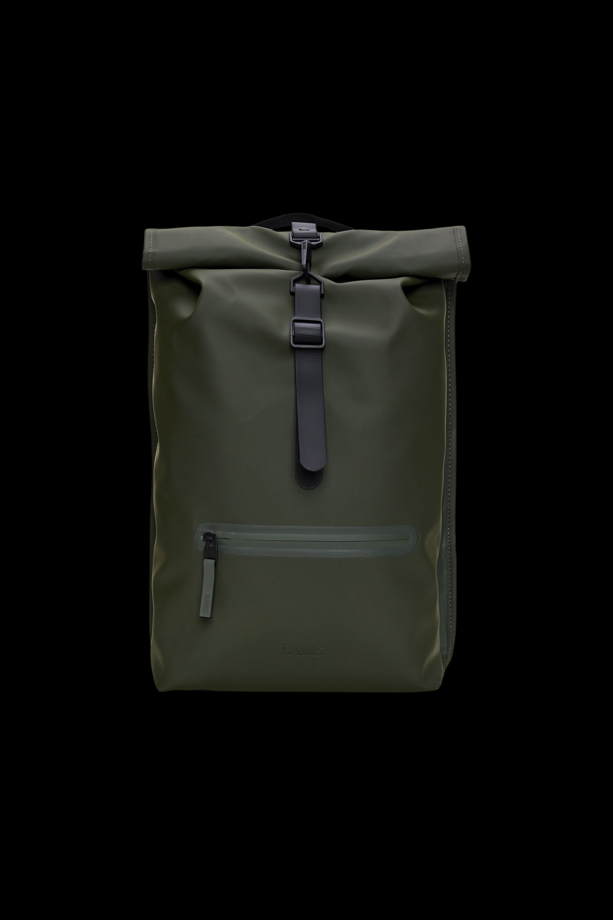 Zaino RAINS Rolltop rucksack w3
Verde militare