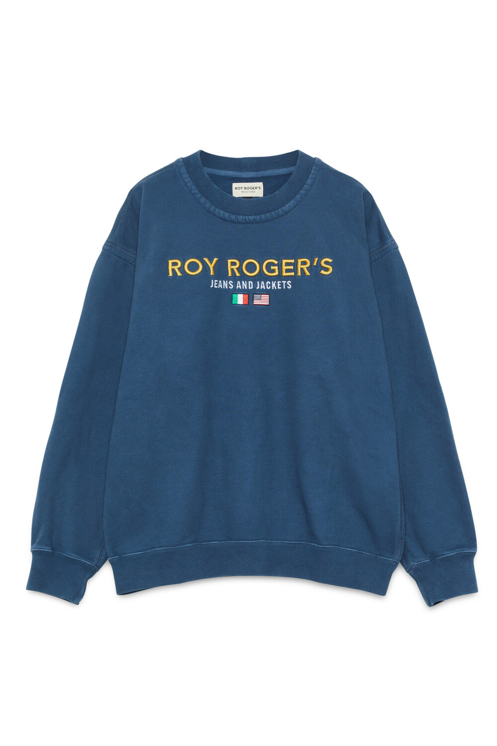 Felpa ROY ROGER'S Girocollo logo
Bluette