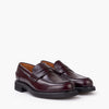 Mocassini BERWICK College fondo gomma bullonato
Bordeau