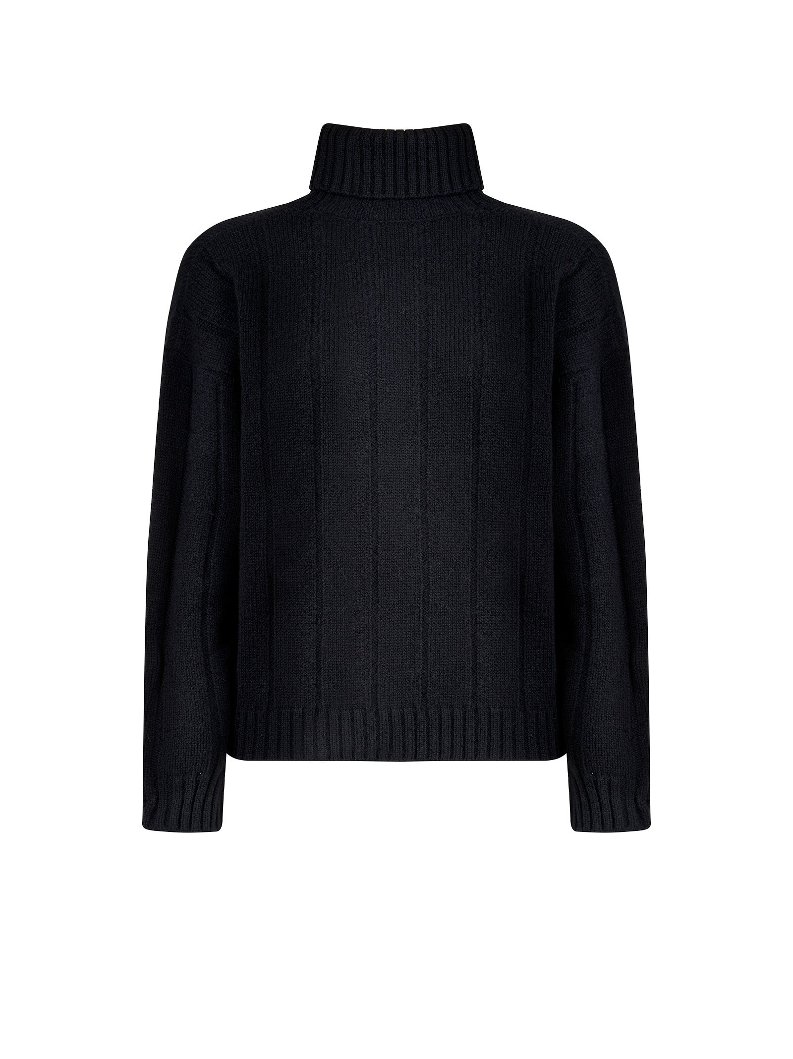 Maglia BRANDOLINI Collo alto intarsio
Nero