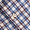 Camicia BROUBACK Slim fit fantasia ceck
Azzurro/t.moro