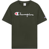 T-shirt CHAMPION Mezza manica logata
Verde militare