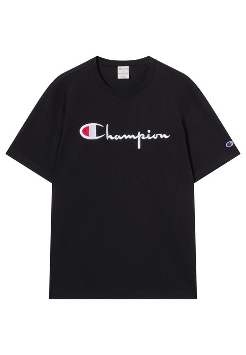 T-shirt CHAMPION Mezza manica logata
Nero
