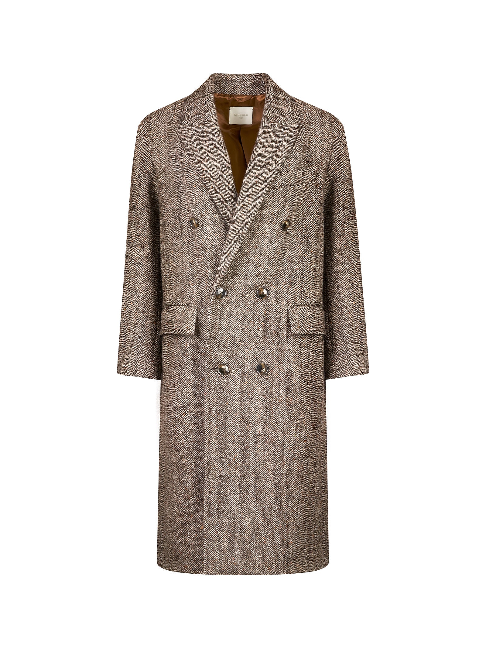 Cappotto CIRCOLO 1901 Lungo doppio petto
Marrone