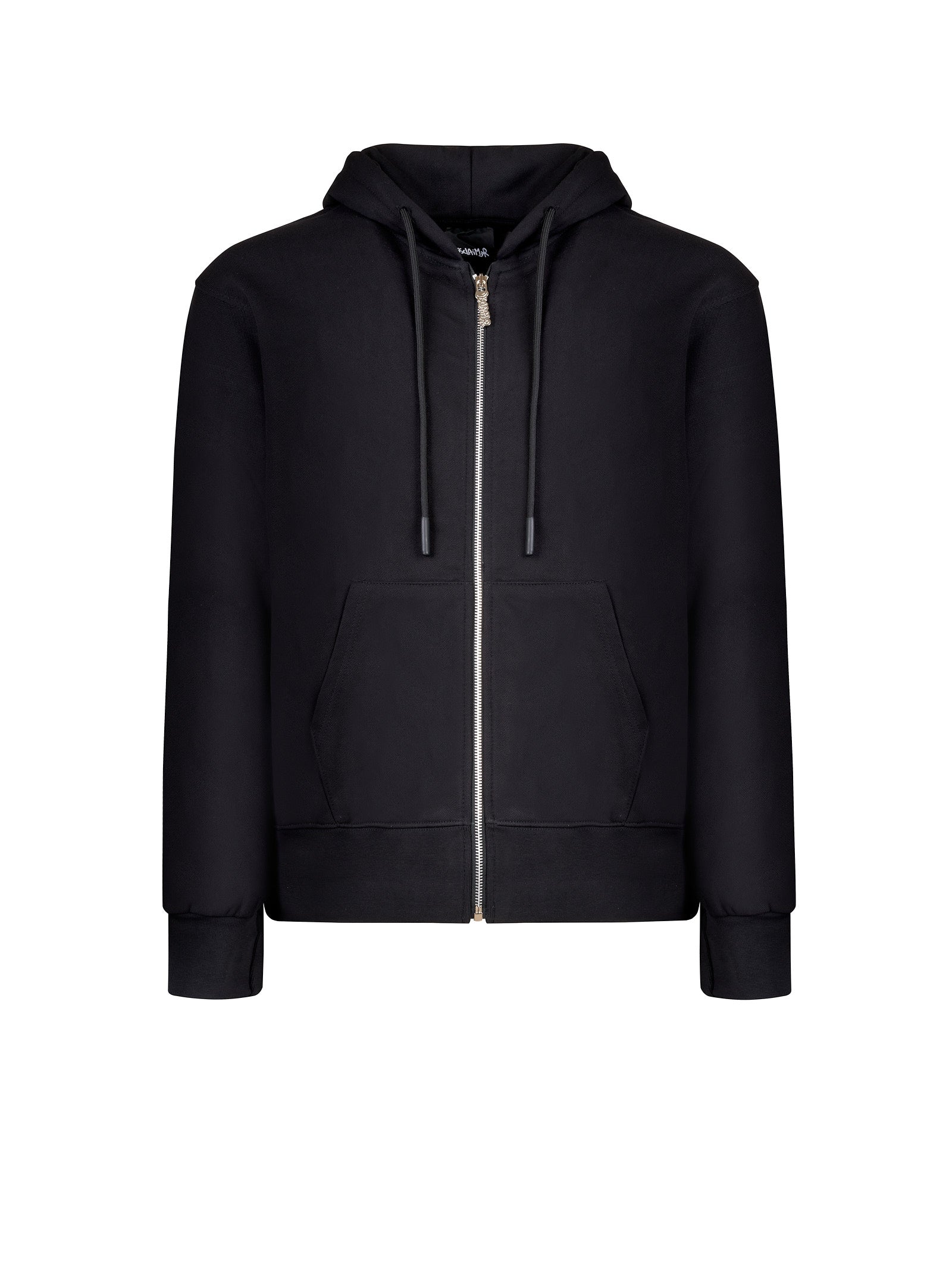 Felpa DISCLAIMER Con cappuccio e zip
Nero