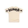 T-shirt DISCLAIMER Mezza manica stampa
Panna