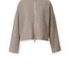 Maglia FABIANA FILIPPI Cardigan full zip reversibile
Sabbia