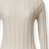 Maglia FABIANA FILIPPI Collo alto coste lurex
Sabbia/oro