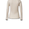 Maglia FABIANA FILIPPI Collo alto coste lurex
Sabbia/oro