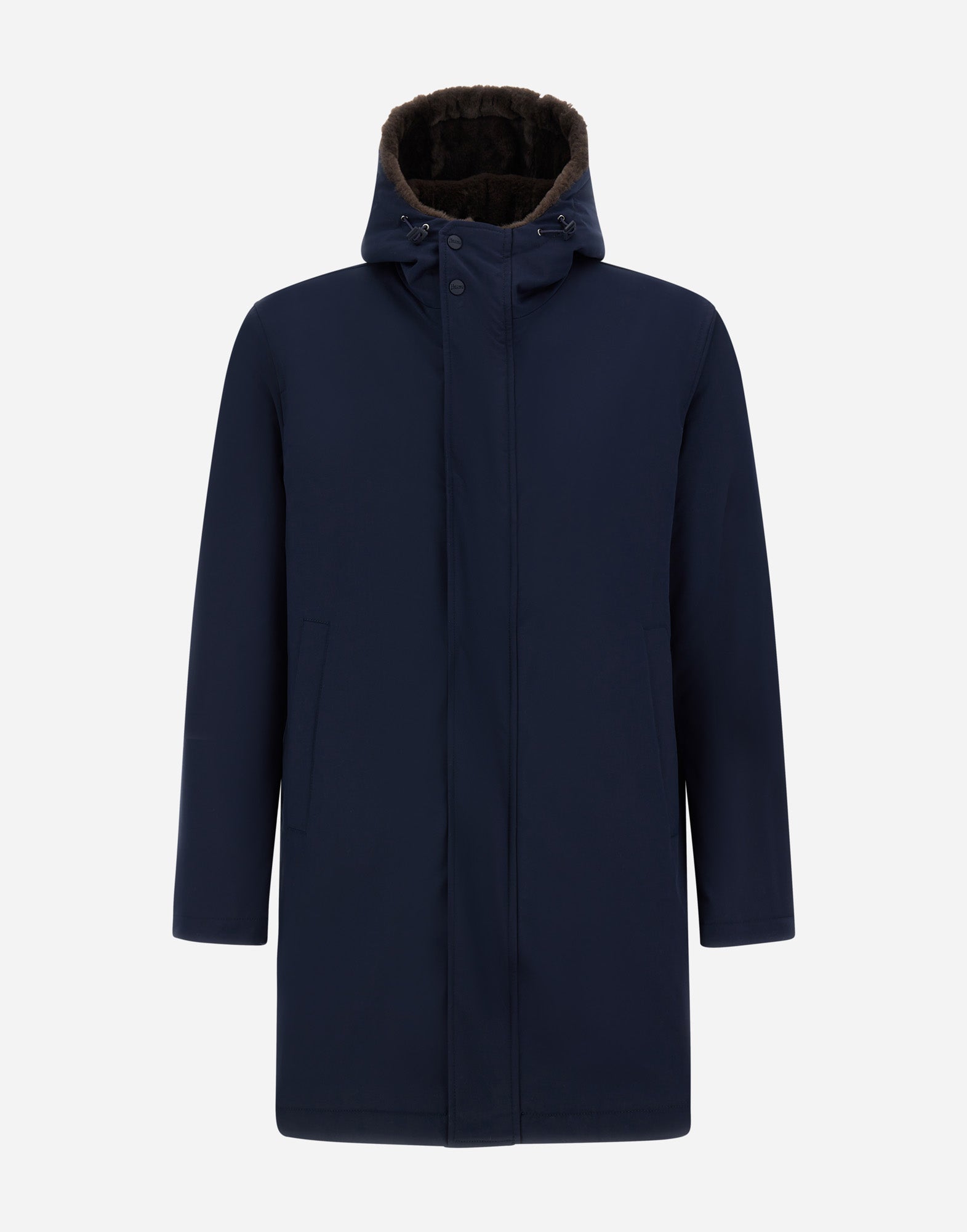 Giubbotto HERNO Interno eco-pelliccia
Blu