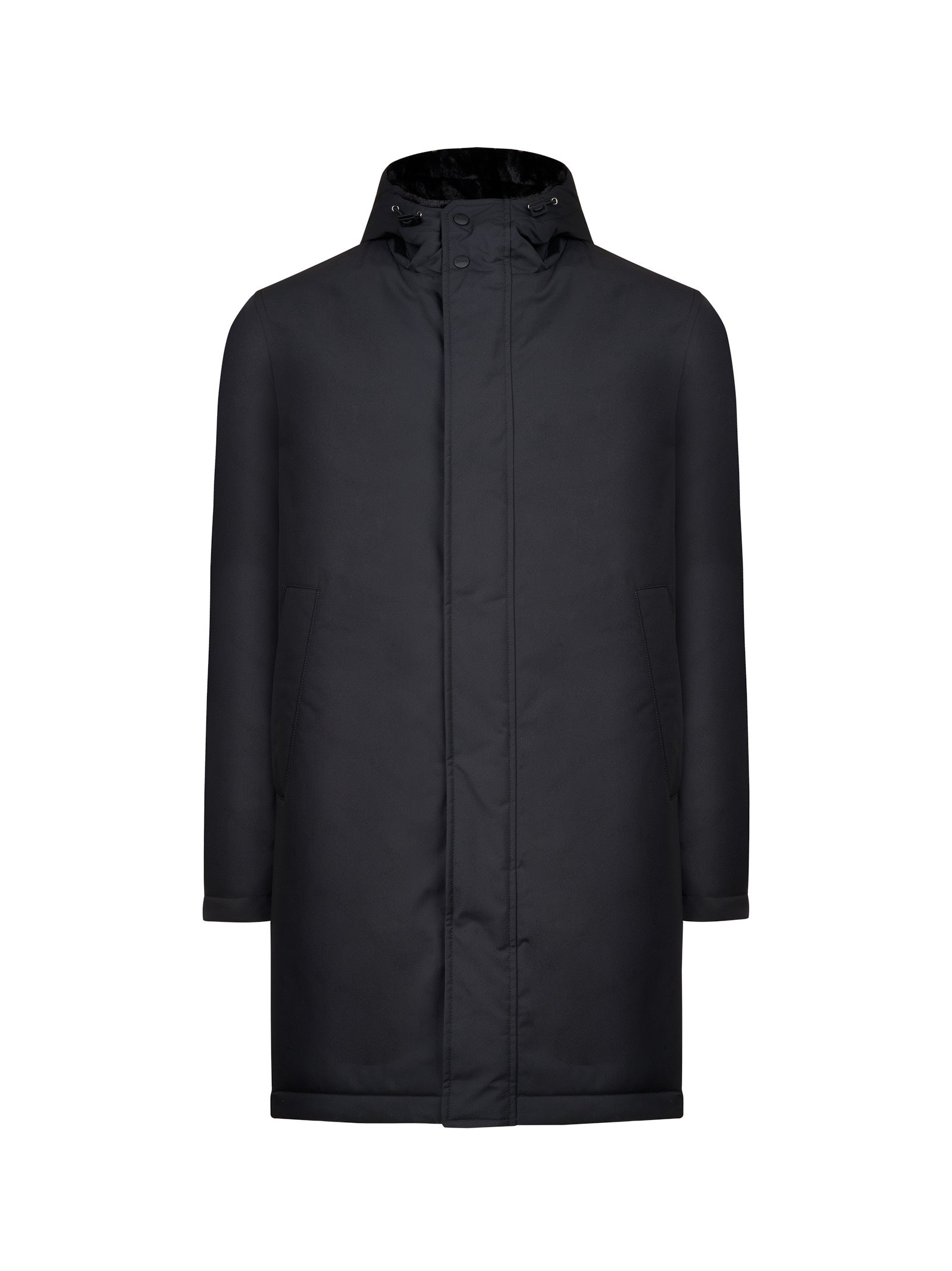 Giubbotto HERNO Interno eco-pelliccia
Nero