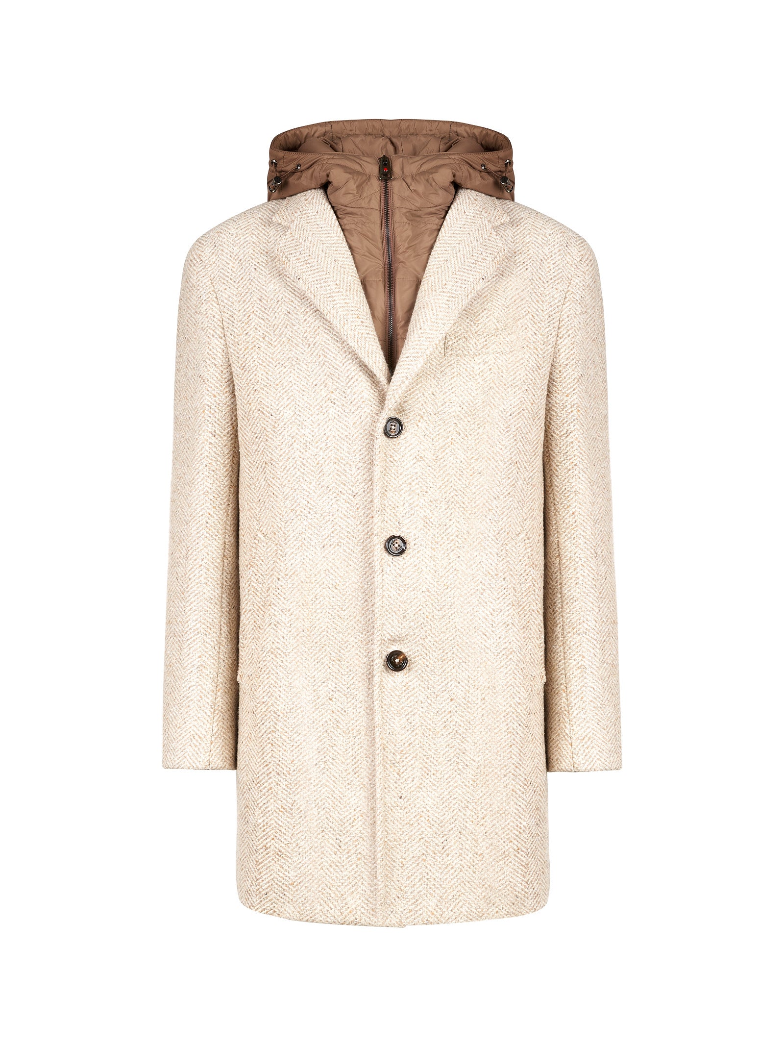 Cappotto KIRED Pettorina e cappuccio staccabi
Beige