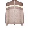 Maglia LUIGI FEDELI Cardigan full zip
Tortora/panna