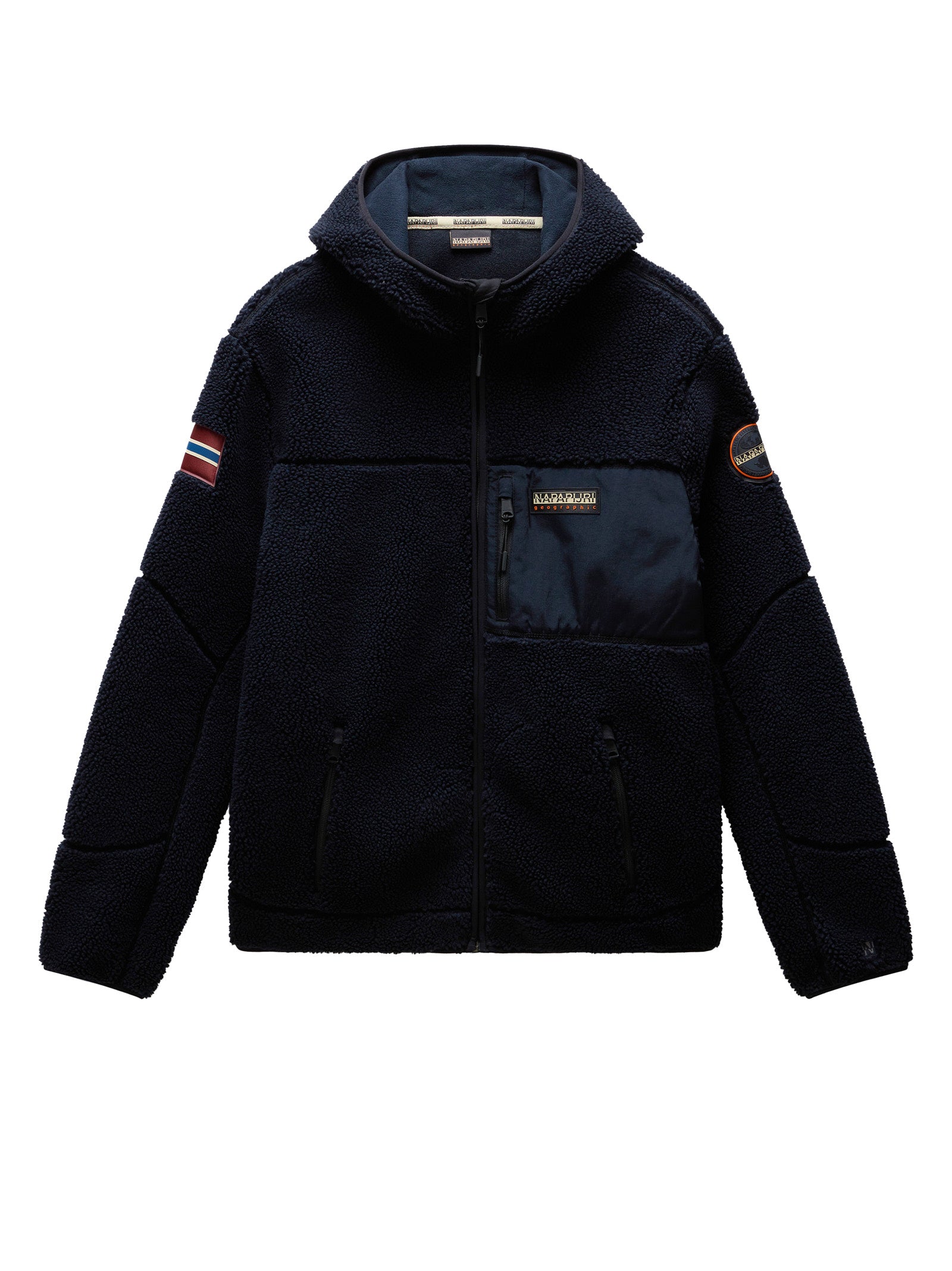 Felpa NAPAPIJRI Con cappuccio e zip
Nero