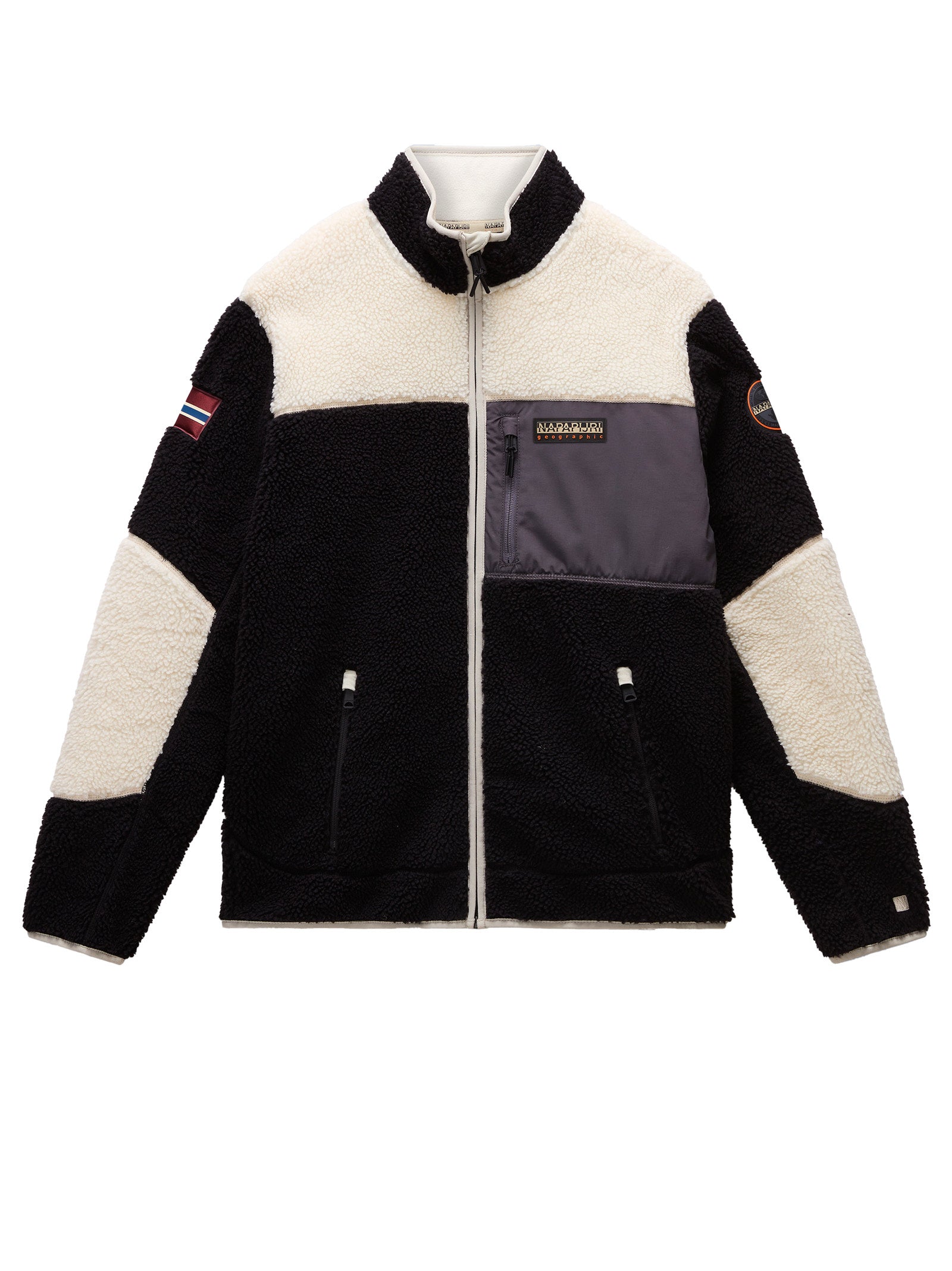 Felpa NAPAPIJRI Zip in pile
Nero