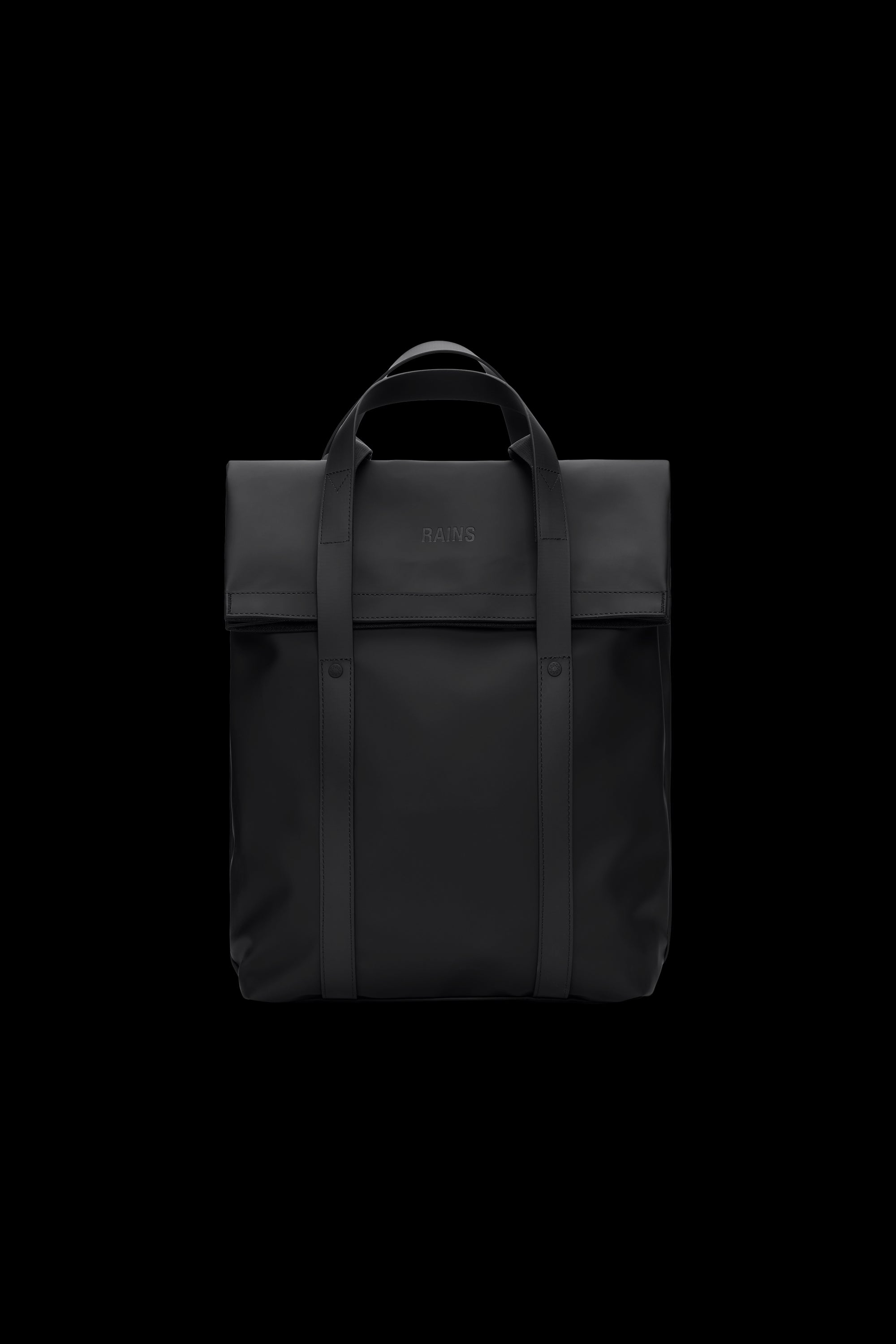 Zaino RAINS 2 way tote backpack w3
Nero