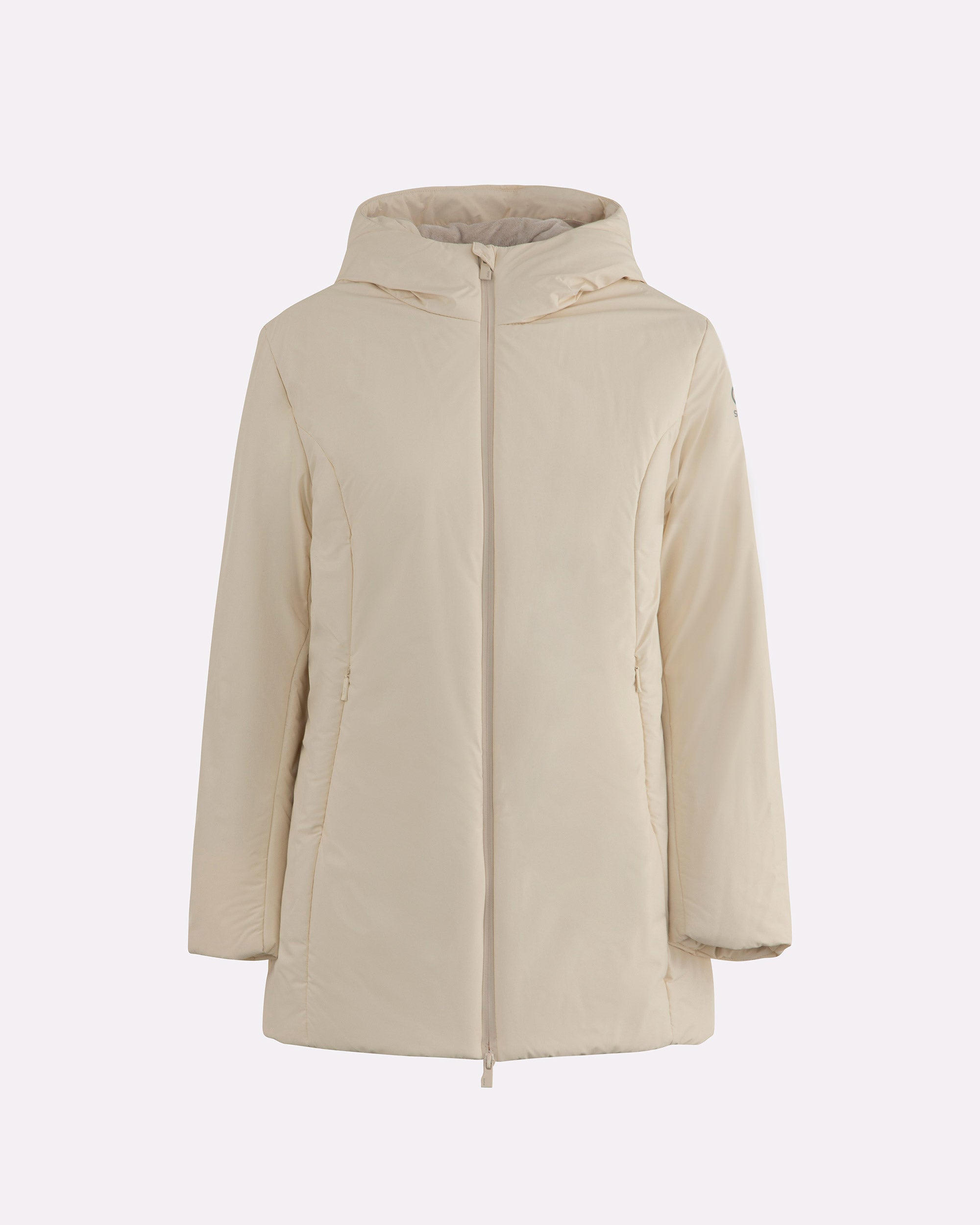 Giubbotto SUNS Aurelia long velour
Panna