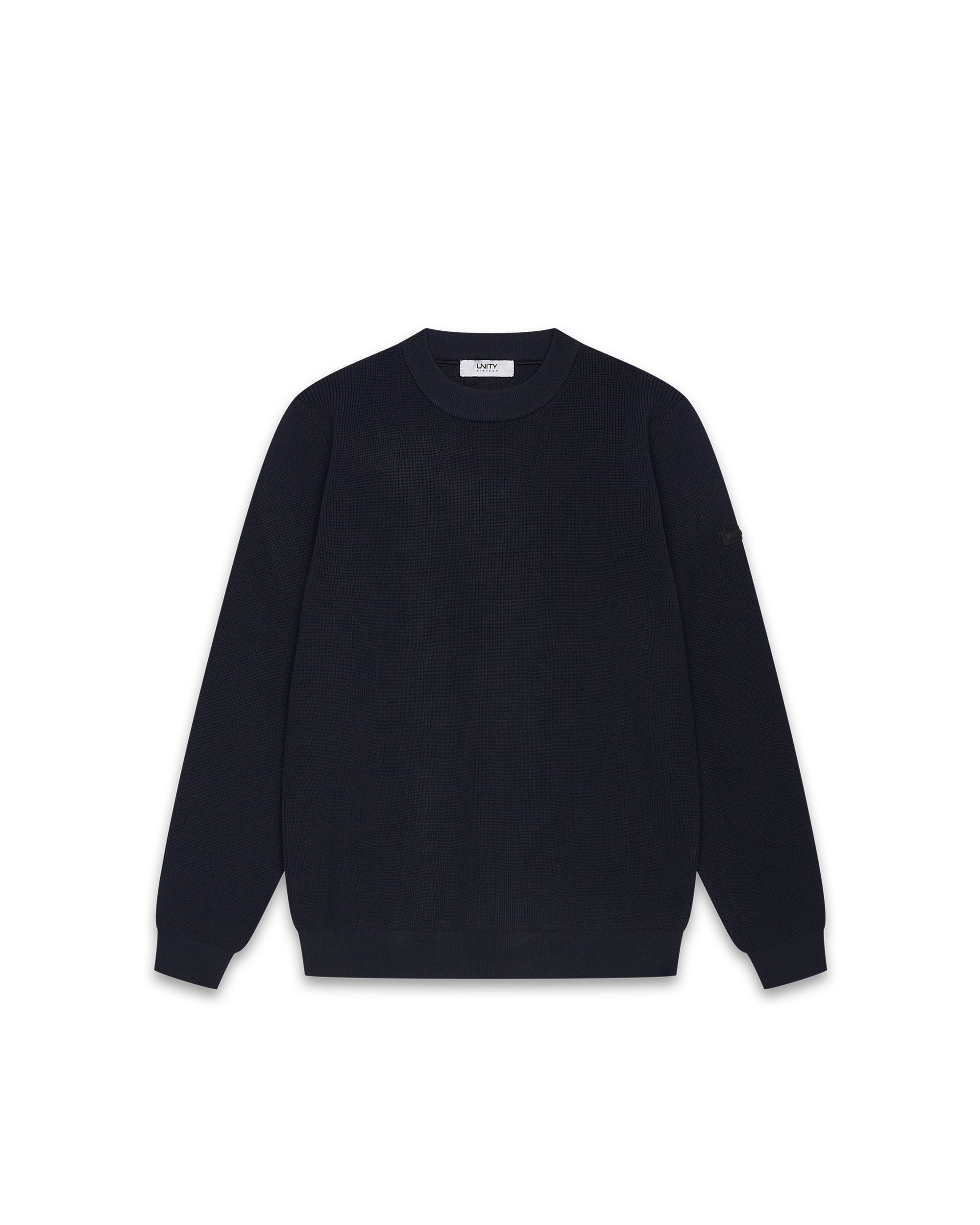 Maglia UNITY Girocollo a coste
Nero