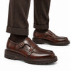 Scarpe BARRETT Norvegese doppia fibbia
Marrone