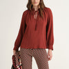 Camicia MALIPARMI Fluid crepe
Coccio