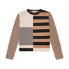 Maglia MALIPARMI Girocollo rhythm block
Cammello