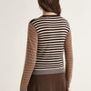 Maglia MALIPARMI Girocollo rhythm block
Cammello