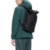 Zaino RAINS Rolltop rucksack
Nero