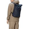 Zaino RAINS Rolltop rucksack
Blu