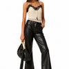 Pantalone TWIN SET Eco pelle
Nero