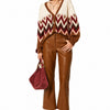 Maglia TWIN SET Cardigan jacquard
Panna