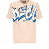 T-shirt DISCLAIMER Stampata
Beige