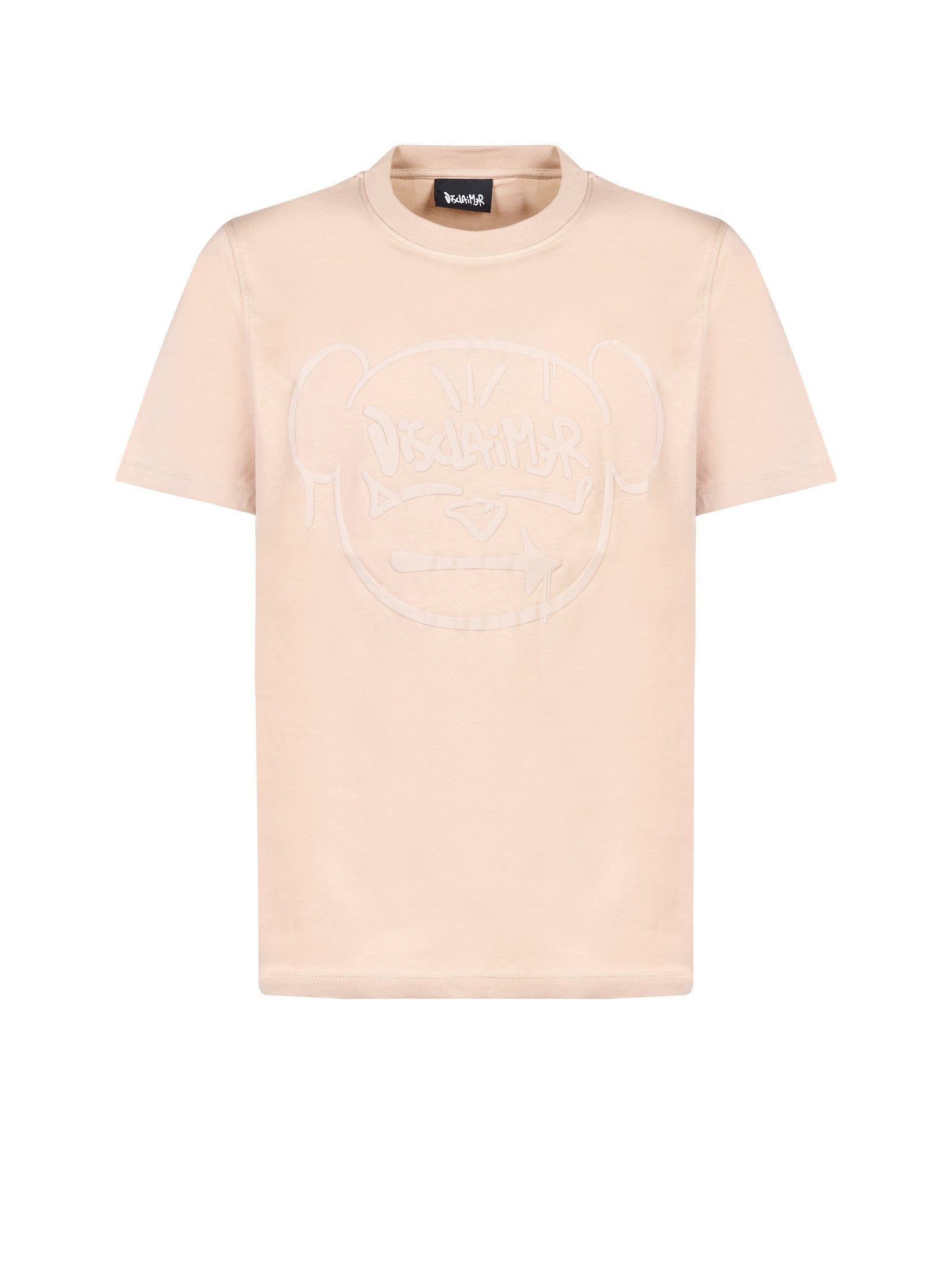 T-shirt DISCLAIMER Stampata
Beige