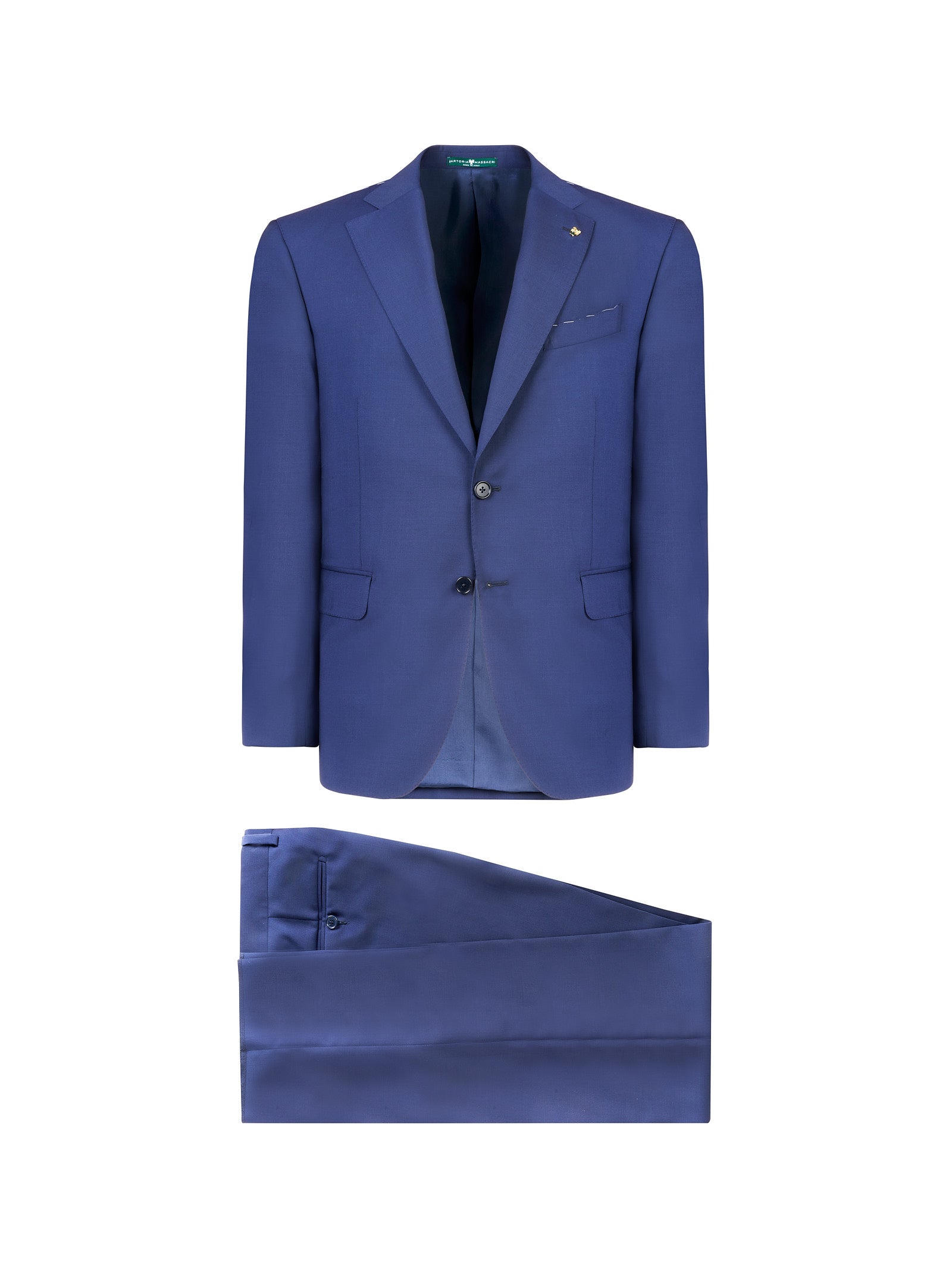 Abito SARTORIA MASSACRI Drop 7 2 bottoni foderato
Blu