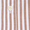 Camicia AGHO Collo olimpionico
Marrone/bianco