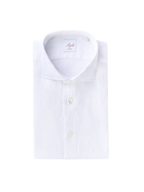 Camicia AGHO Collo francese lavata
Bianco