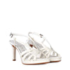 Sandalo ALBANO Tacco 70 con plateau
Bianco seta