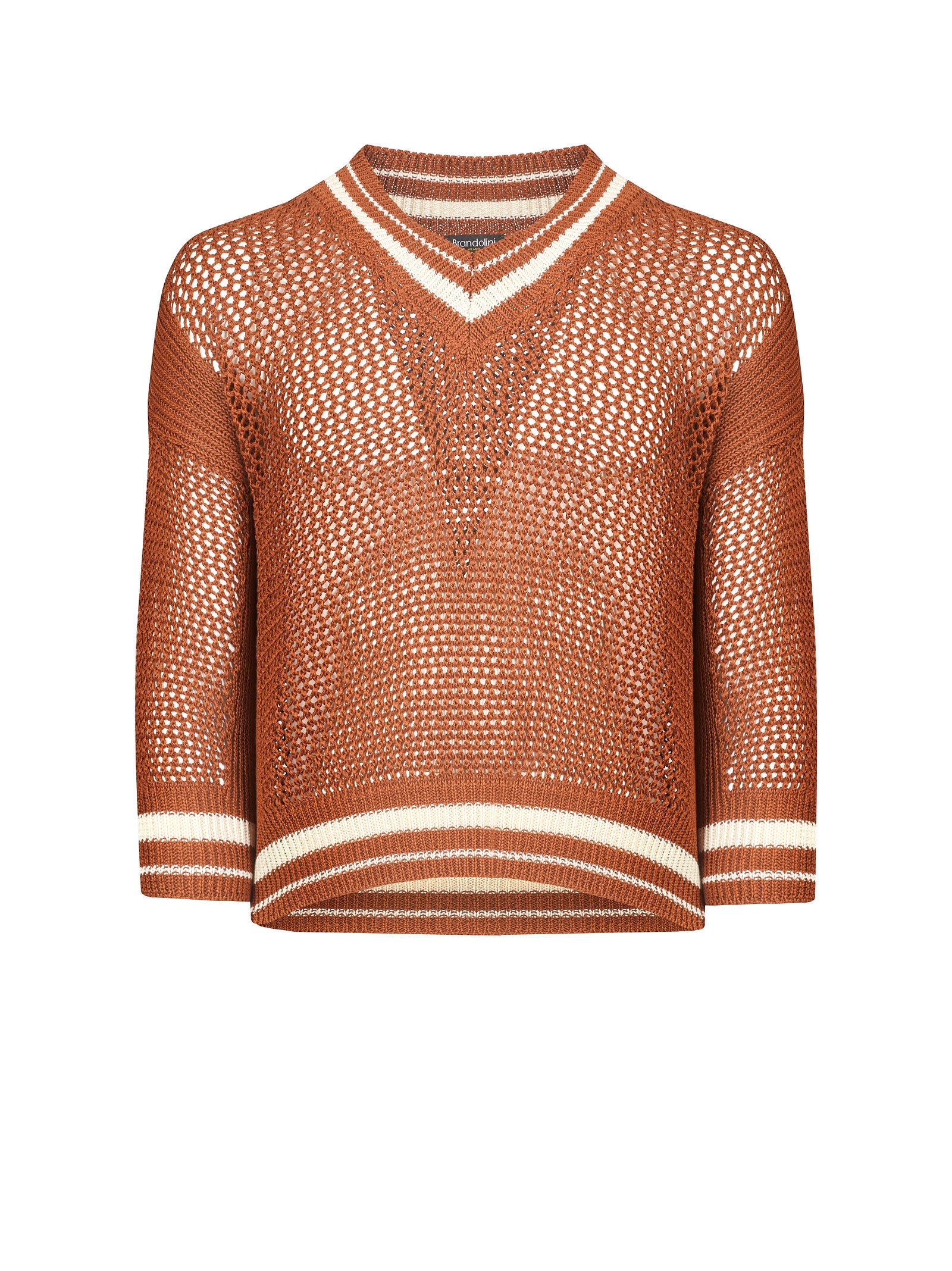 Maglia BRANDOLINI Scollo v
Cioccolato