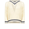Maglia BRANDOLINI Scollo v
Panna