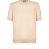 T-shirt BRANDOLINI Mezza manica in filo
Tortora