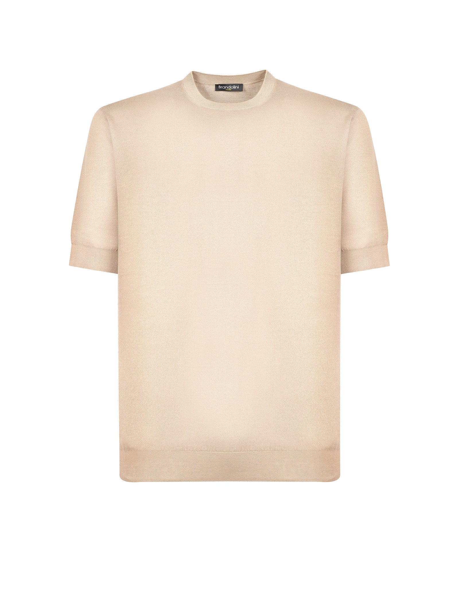 T-shirt BRANDOLINI Mezza manica in filo
Tortora