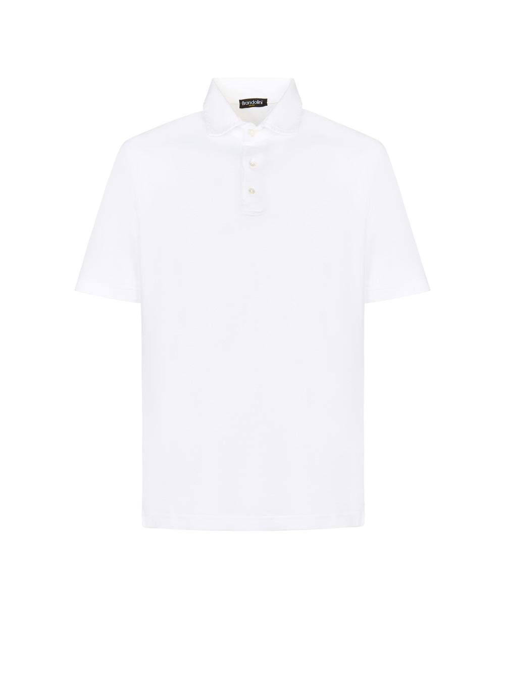 Polo BRANDOLINI Mezza manica jersey
Bianco