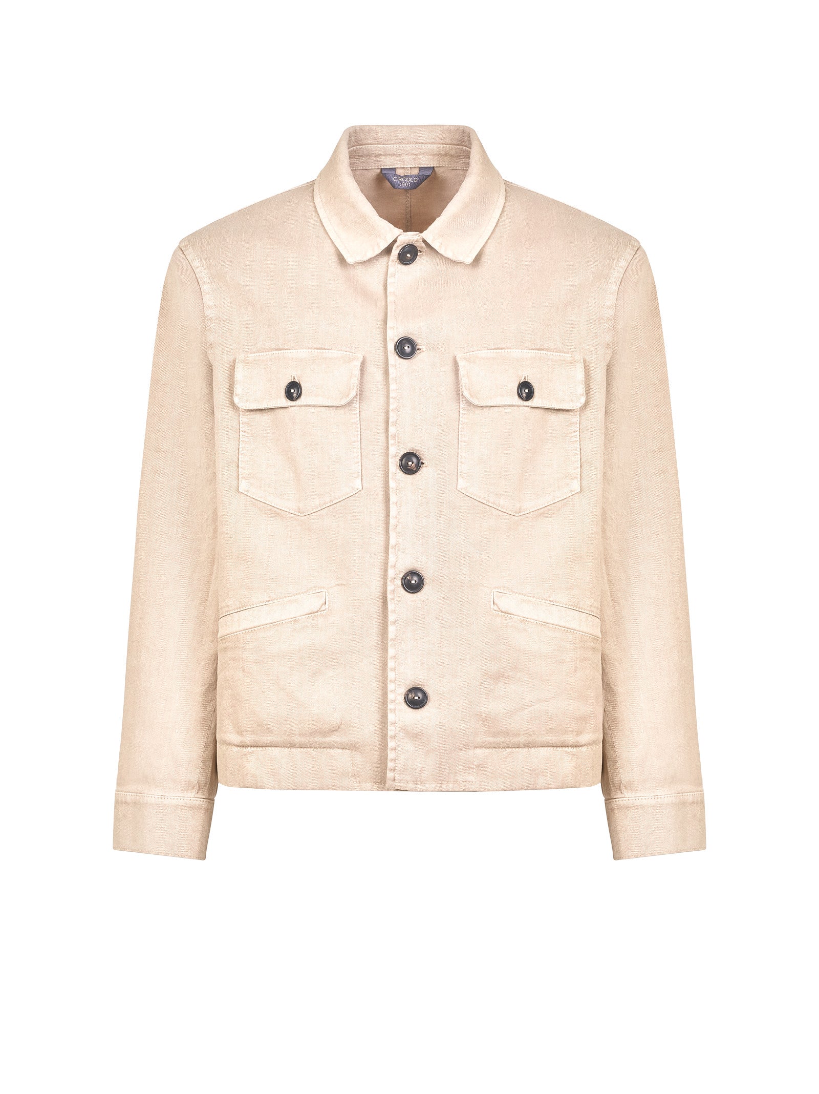 Giacca CIRCOLO 1901 Overshirt dyed
Sabbia