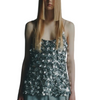 Maglia CIRCUS HOTEL Top fiori pailettes strass
Argento